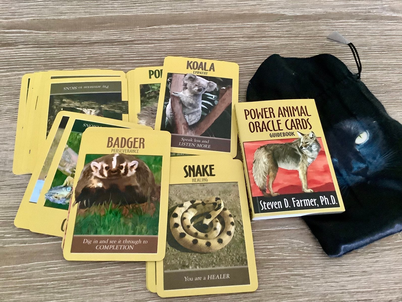 Power Animal Oracle Cards, Ophalen of Verzenden, Zo goed als nieuw, Speelkaart(en)