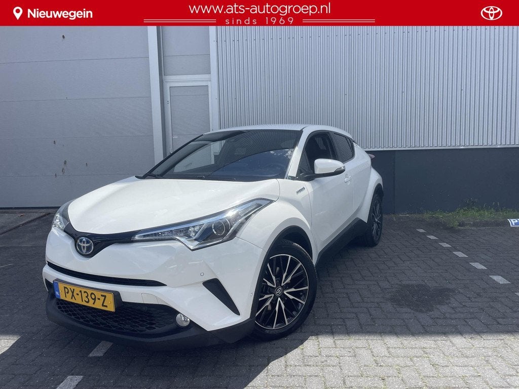 Toyota C-HR 1.8 Hybrid Executive, Auto's, Toyota, Euro 6, 4 cilinders, Leder en Stof, Origineel Nederlands