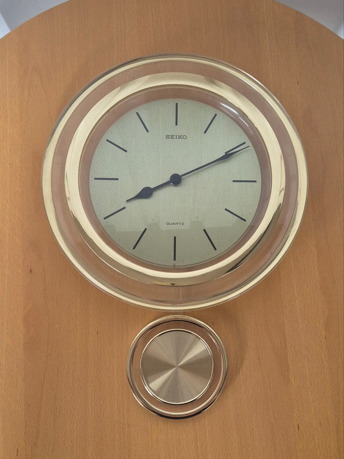 Seiko Hangklok met Slinger - Zo goed als nieuw, Wandklok, Met slinger, Ophalen of Verzenden, Zo goed als nieuw