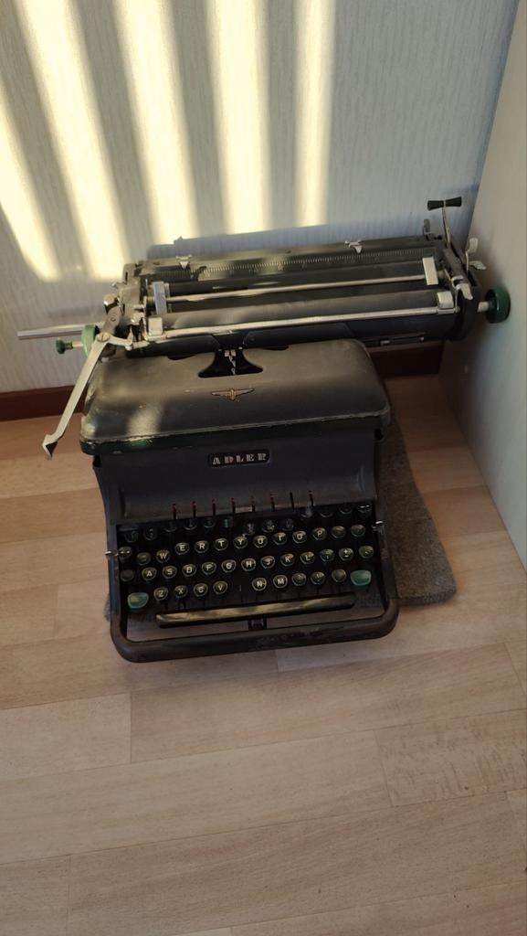 Typemachine Adler oud, Diversen, Ophalen, Gebruikt