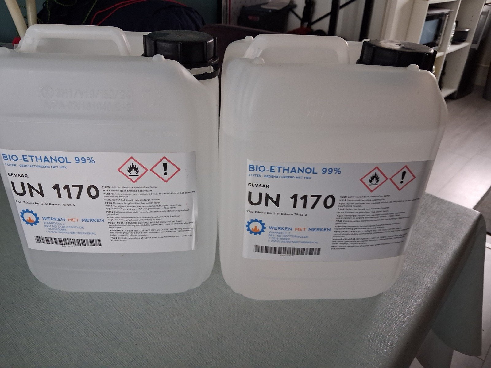 Bio ethanol 8 liter bij elkaar, Ophalen, Vrijstaande haard, Overige soorten