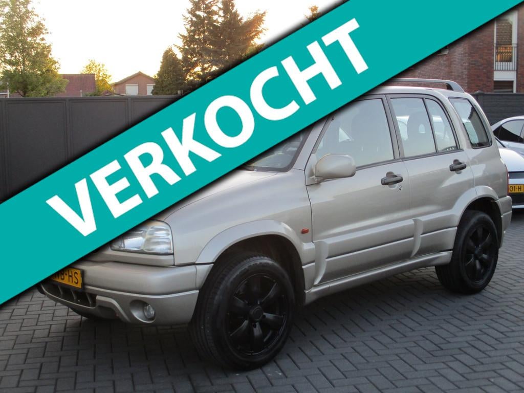 Suzuki Grand Vitara 2.0 4 WD X AIRCO ! 5 Deurs !, Auto's, Suzuki, Bedrijf, Grand Vitara, 4x4, ABS, Airbags, Airconditioning, Alarm
