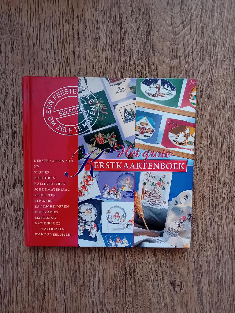 Het grote kerstkaarten boek, Hobby en Vrije tijd, Kaarten | Zelf maken, Ophalen of Verzenden, Nieuw, Kerst, Overige typen