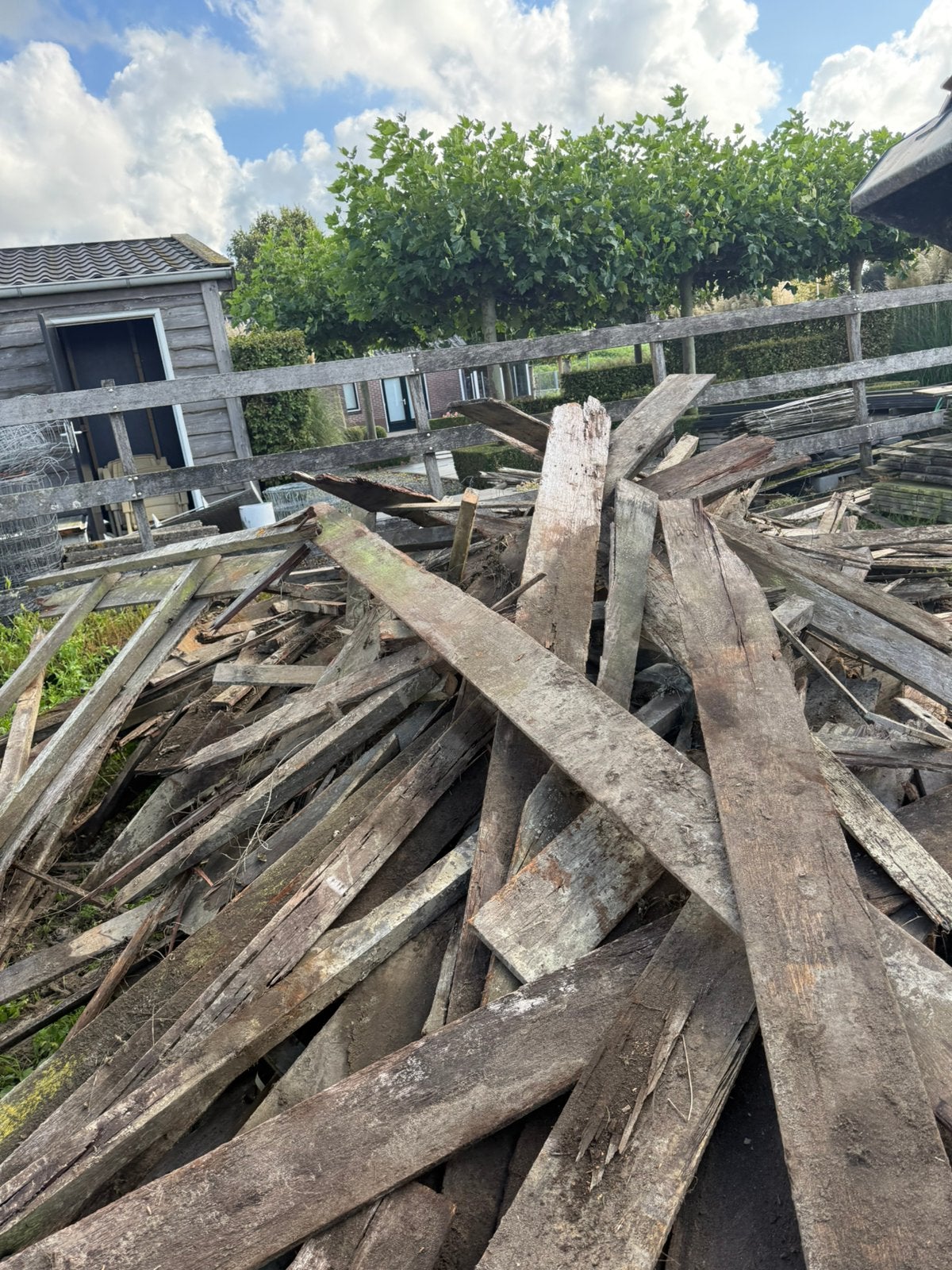Brandhout hardhout, 3 tot 6 m³, Ophalen