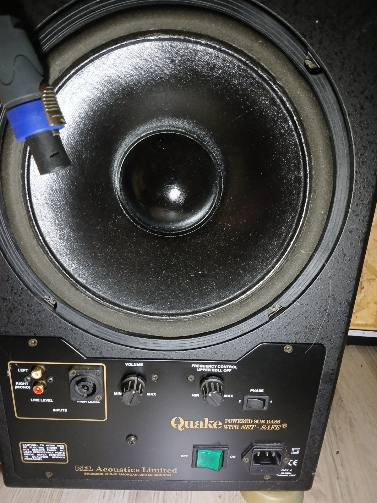 rel subwoofer, Ophalen of Verzenden, Subwoofer, Overige merken