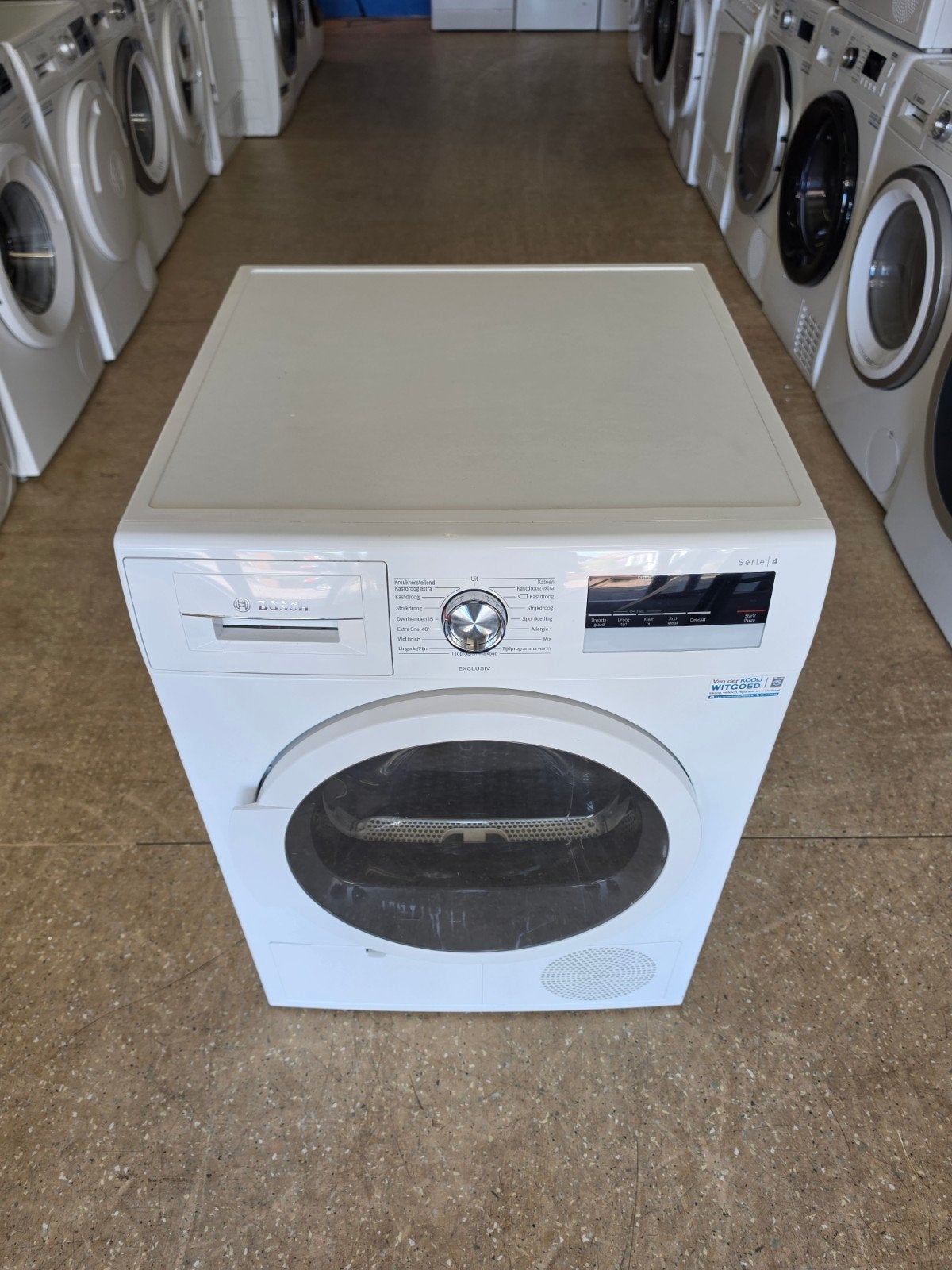 Bosch Serie 4 condensdroger | 8 kilo | Gratis thuis 🚚✅️, Jirnsum, Anti-kreukfase, 8 tot 10 kg, Zo goed als nieuw
