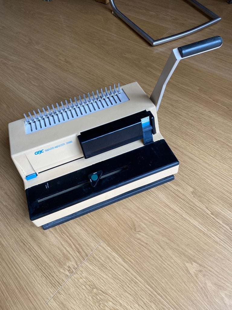 Inbindmachines en snijapparaten, Ophalen, Gebruikt