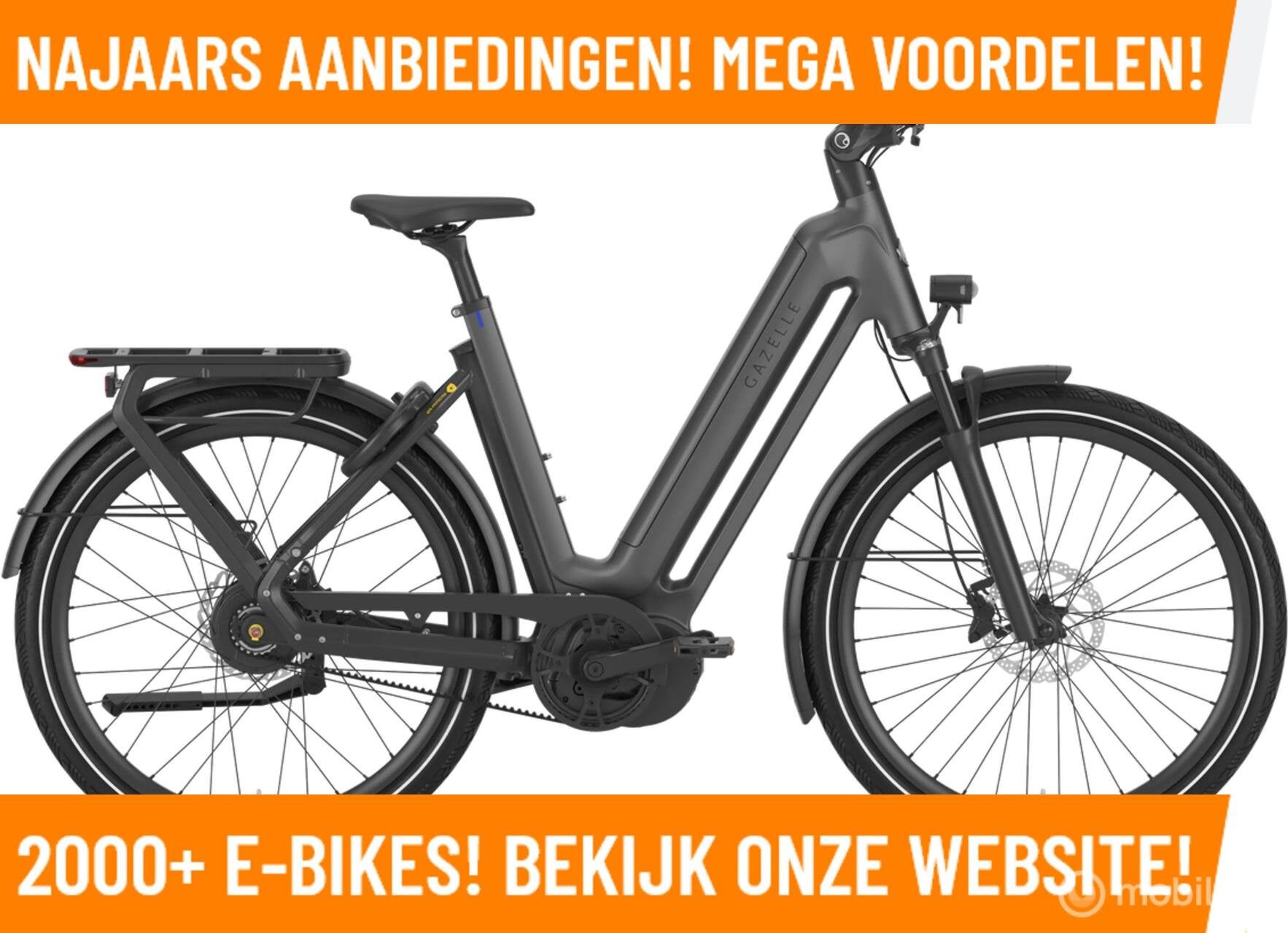 Gazelle Eclipse C380 HMB Elektrische fiets met BOSCH motor!, 55 tot 59 cm, Nieuw, 50 km per accu of meer, Gazelle