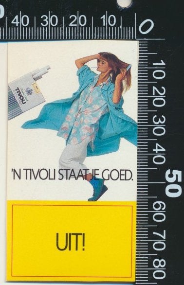 Sticker: Tivoli - Een Tivoli staat je goed (3), Ophalen of Verzenden, Zo goed als nieuw, Bedrijf of Vereniging