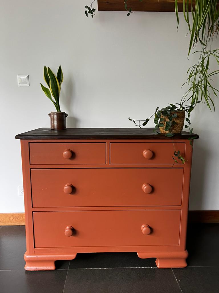Ladekast dressoir commode linnenkast kledingkast kast, Ophalen, Gebruikt, 50 tot 100 cm, 3 of 4 laden