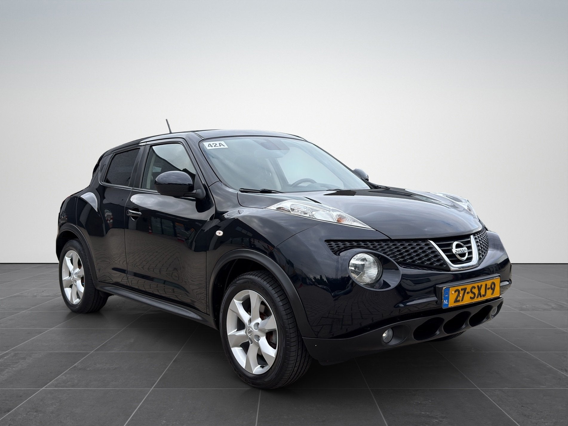 Nissan Juke 1.6 DIG-T Tekna All-Mode Automaat|Cruise|NAP, Auto's, 1618 cc, Gebruikt, 728 kg, Zwart