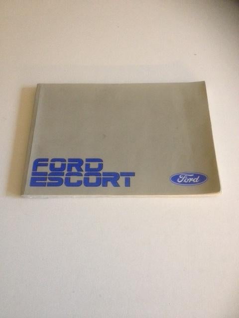 Handleiding/Instructieboekje      Ford   Escort    1990   NL, Verzenden