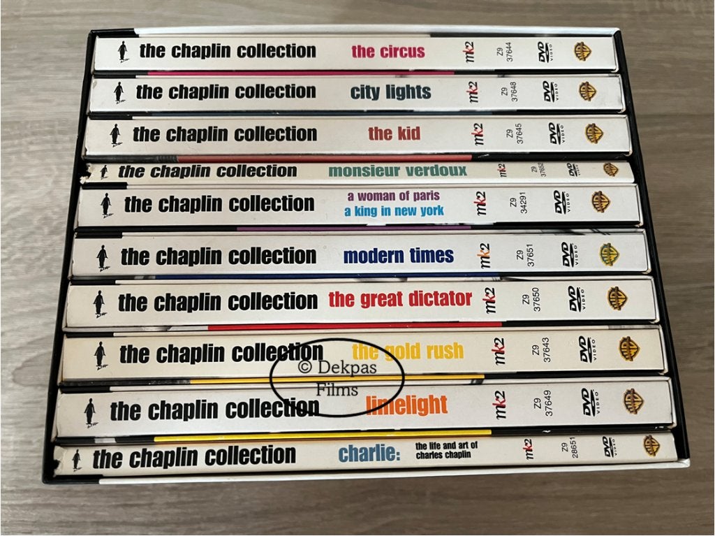 Dvd's The Chaplin Collection - 18-Disc, Gebruikt, Alle leeftijden, Nederlands, Overige genres