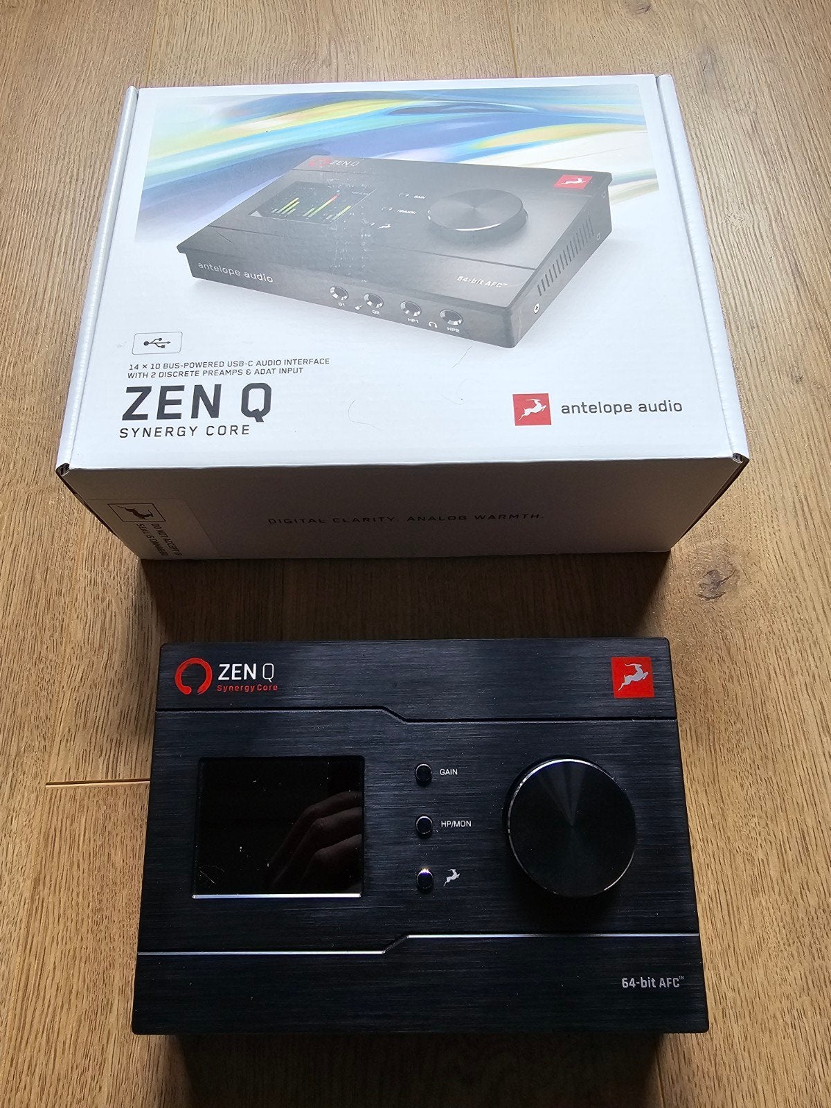 Antelope Audio Zen Q Synergy Core - zo goed als nieuw!, Computers en Software, Geluidskaarten, Ophalen of Verzenden, Zo goed als nieuw