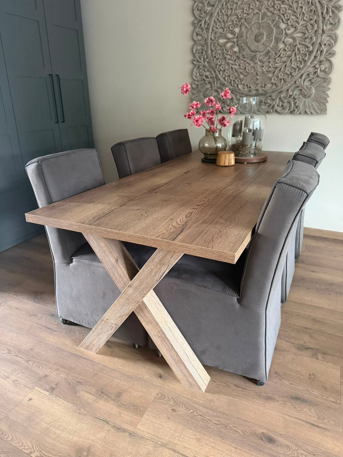 Complete meubel set, Ophalen of Verzenden, Zo goed als nieuw, 4 tot 6 stoelen