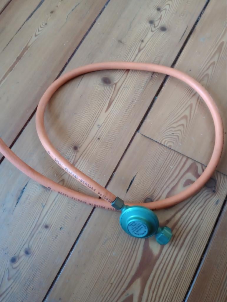 gasfles aansluiting butaan/propaan,gasdtukregelaar, Caravans en Kamperen, Ophalen of Verzenden, Zo goed als nieuw