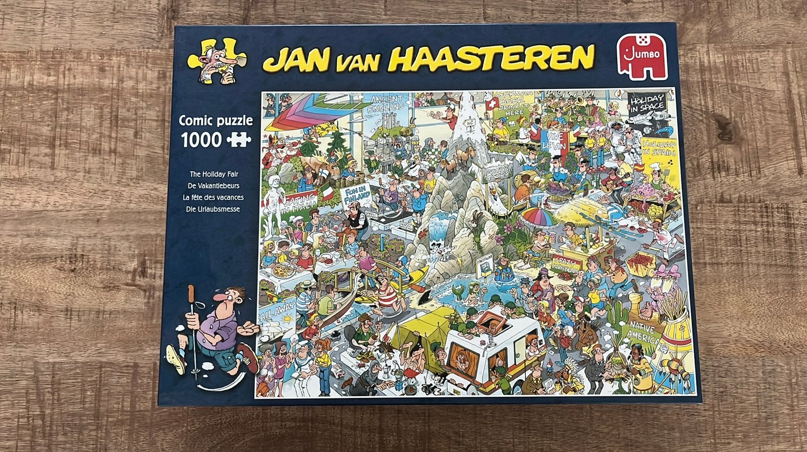 Jan van Haasteren De vakantiebeurs, Ophalen, 500 t/m 1500 stukjes, Zo goed als nieuw