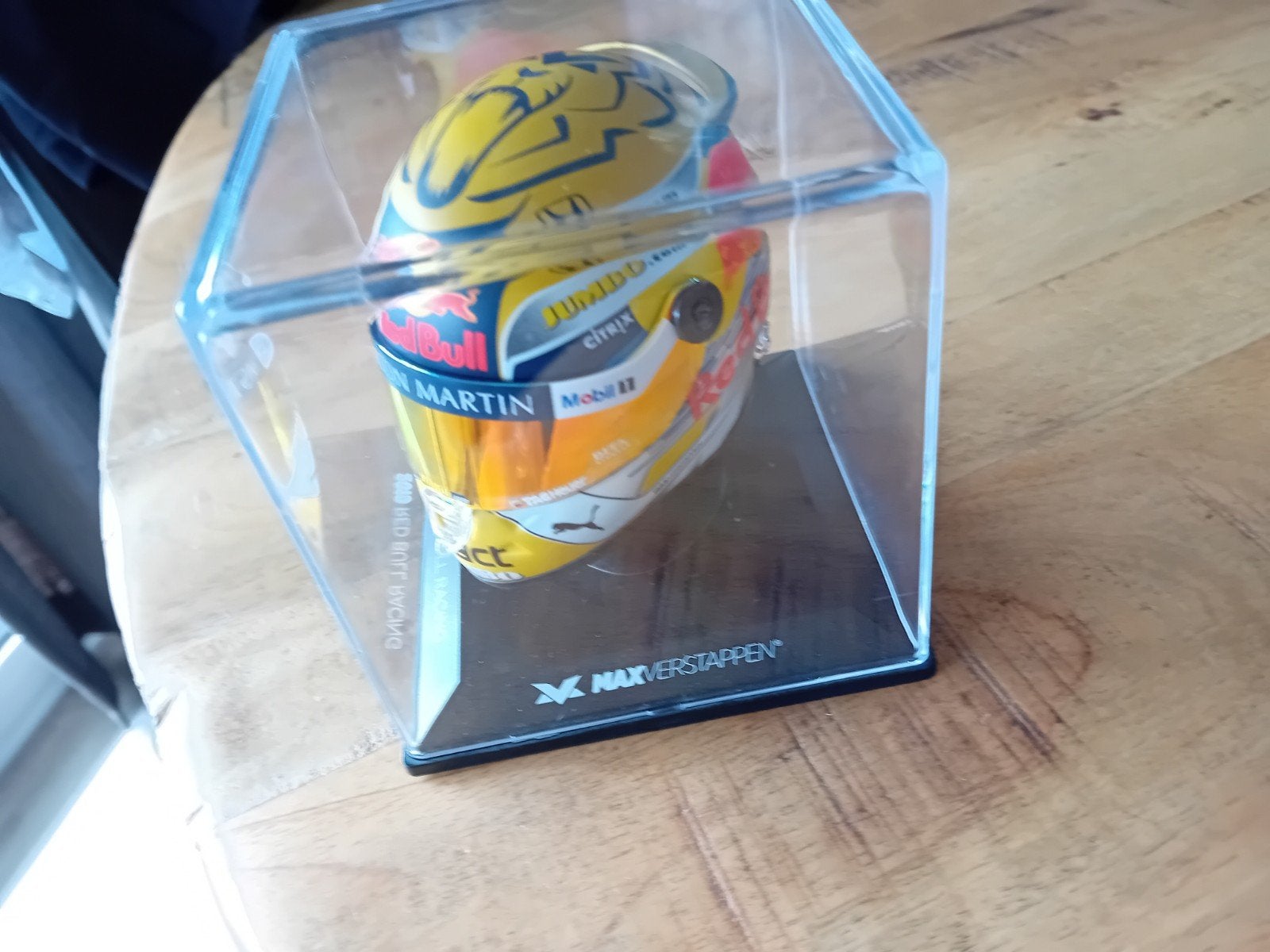 Max Verstappen 1/4 helm Oostenrijk 2019, Ophalen of Verzenden, Zo goed als nieuw, Formule 1