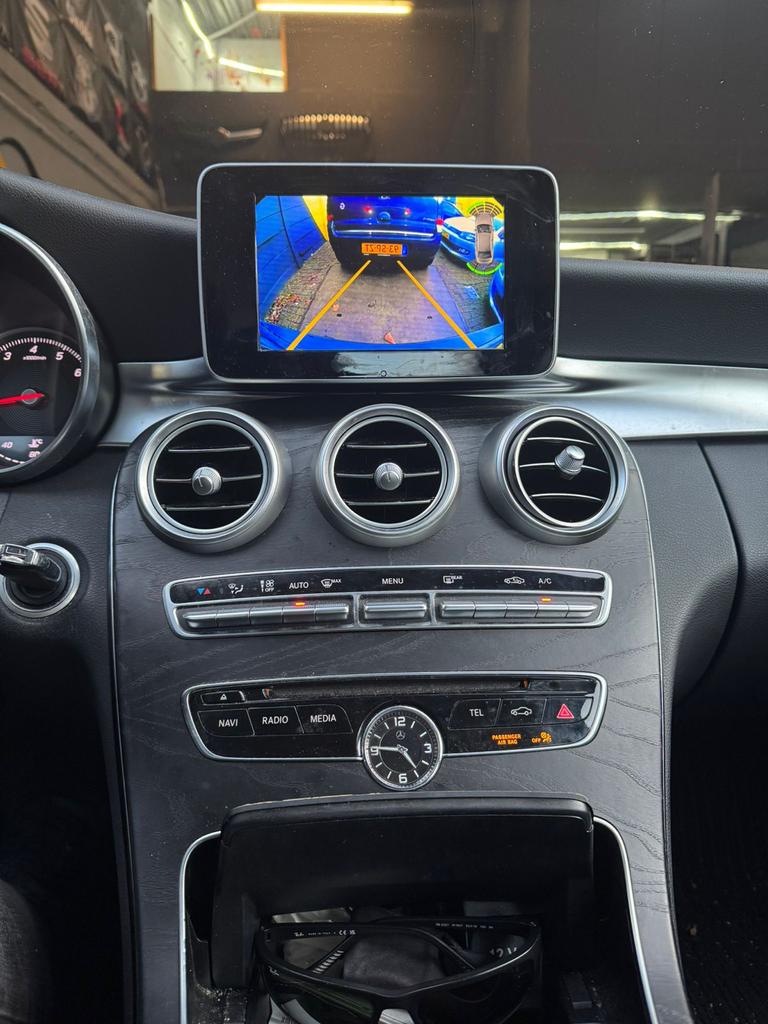 Mercedes C klasse achteruitrijcamera op originele scherm, Auto diversen, Auto-accessoires, Ophalen of Verzenden, Nieuw