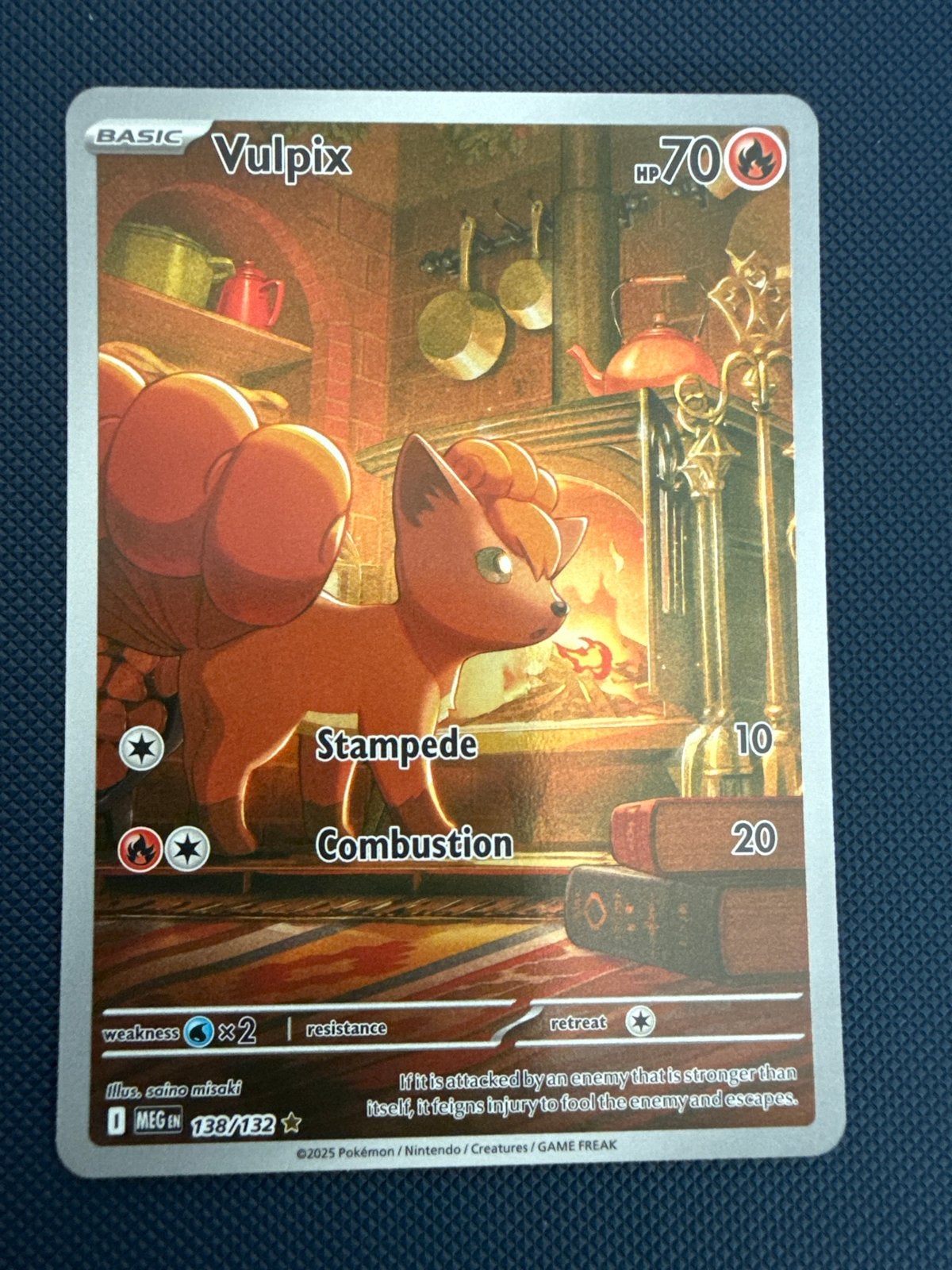 Vulpix 138/132, Ophalen of Verzenden, Zo goed als nieuw, Losse kaart