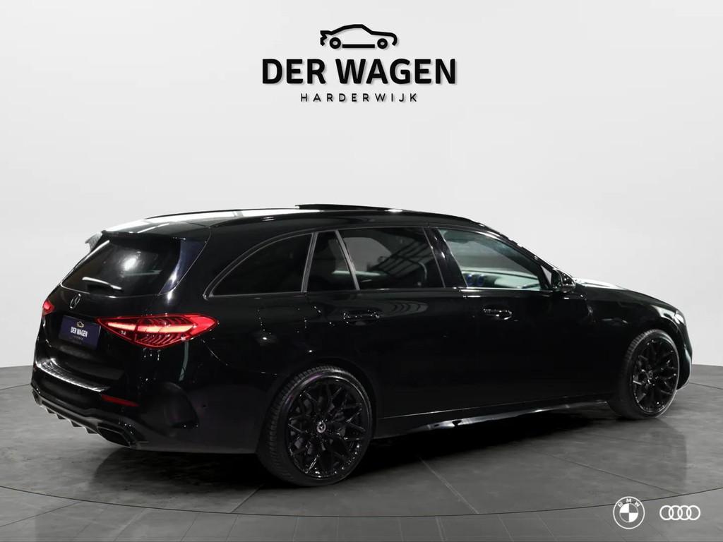 Mercedes C300 e AMG BLACK EDITION / PANODAK / ACC / WIDESCRE, Automaat, Achterwielaandrijving, 1800 kg, 4 cilinders