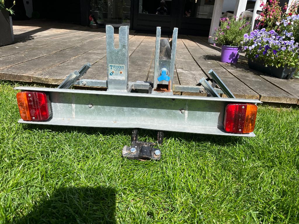 Twinny load fietsendrager voor 2 fietsen, Ophalen, Gebruikt, 2 fietsen, Trekhaakdrager