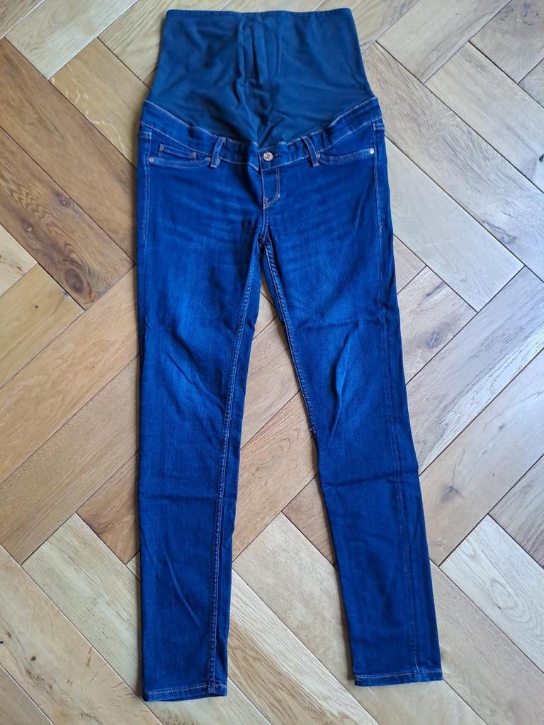 Zwangerschaps jeans maat 40, Kleding | Dames, Positiekleding, Maat 38/40 (M), H&M, Blauw, Ophalen of Verzenden