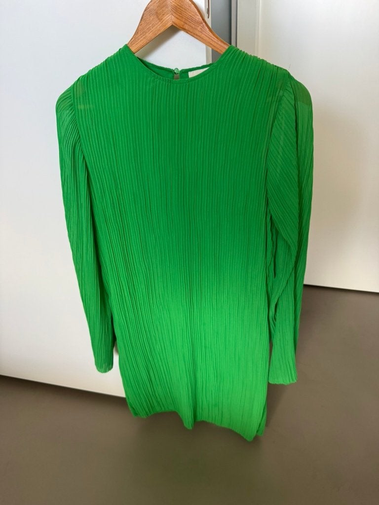 Groen jurkje van Shoeby, maat xs, Verzenden, Zo goed als nieuw, Maat 34 (XS) of kleiner, Boven de knie