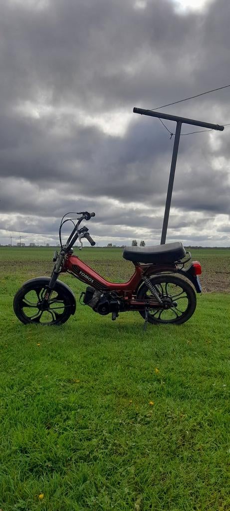 Tomos A35 met kenteken - Vonkt niet, kleine reparatie nodig, Fietsen en Brommers, Brommers | Tomos, Ophalen of Verzenden, Gebruikt