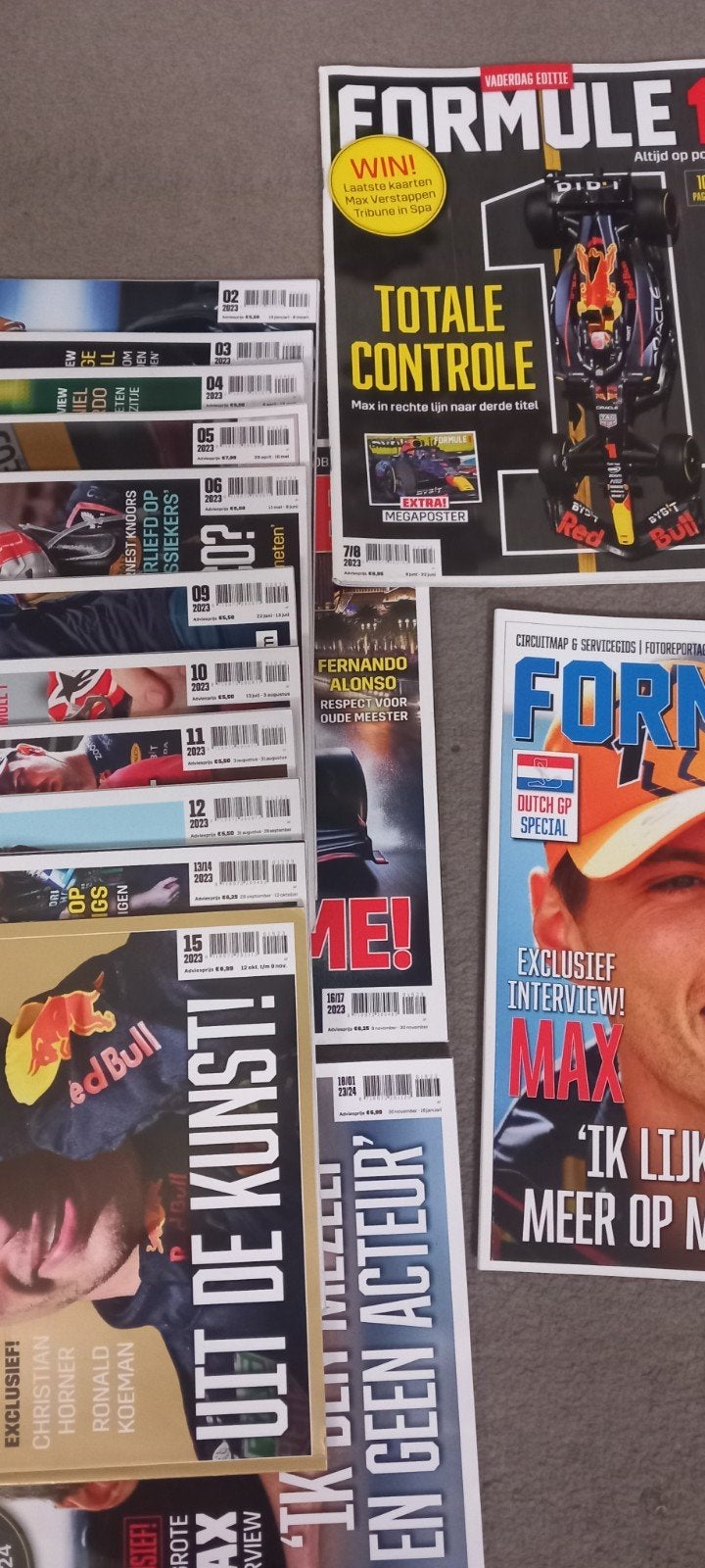 Formule 1 Magazine Jaargang 2023 incl. GP Zandvoort Special, Boeken, Ophalen of Verzenden, Zo goed als nieuw, Sport en Vrije tijd
