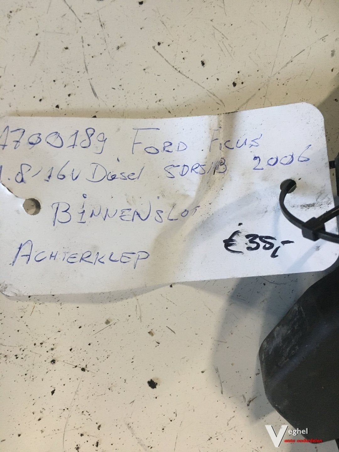 Ford Focus 1.8 diesel 5drs 2006 Slotmechaniek Achterklep