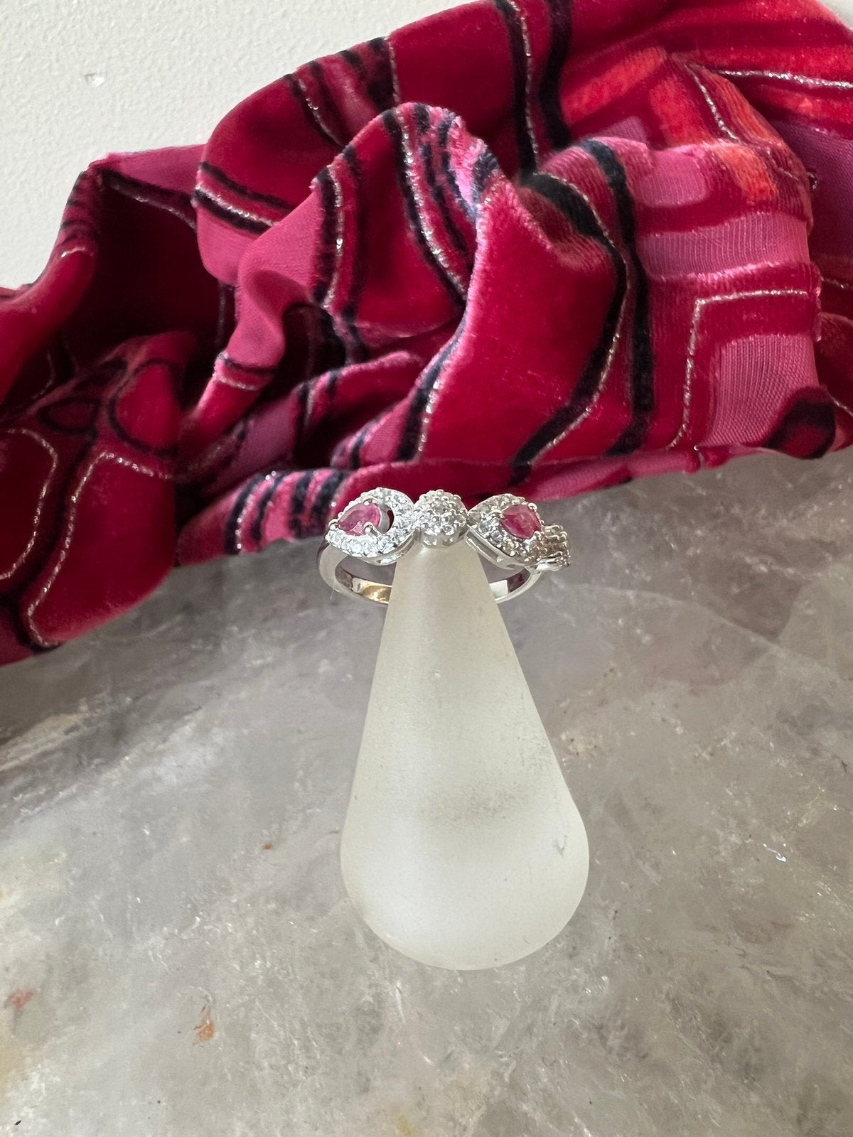 Topaas zilver 925 liefde geluk passie energie power, Sieraden, Tassen en Uiterlijk, Magnolia11, Nieuw, Ophalen of Verzenden, 17 tot 18