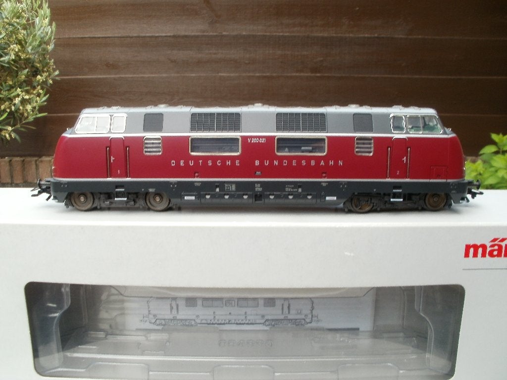 Märklin H0 39800 Dig.Diesellok BR V 200.0 V/d DB+MFX+sound., Wisselstroom, Locomotief, Verzenden, Nieuw