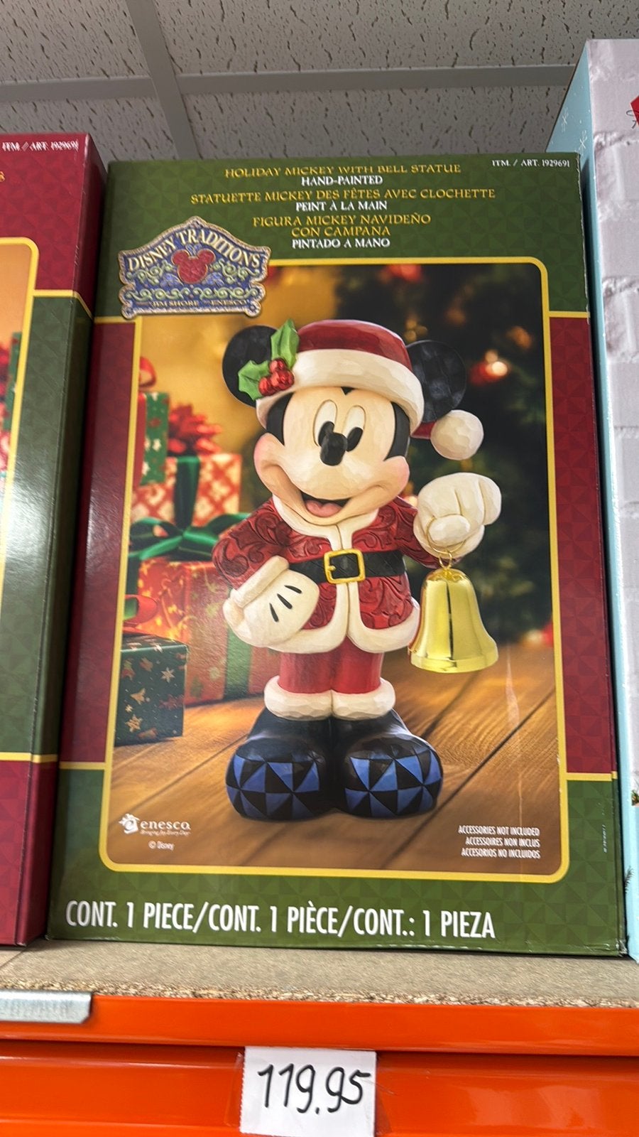 Mickey & minnie, Mgr. Nolensplein 32, Ophalen of Verzenden, Enesco, Beeldje of Figuurtje