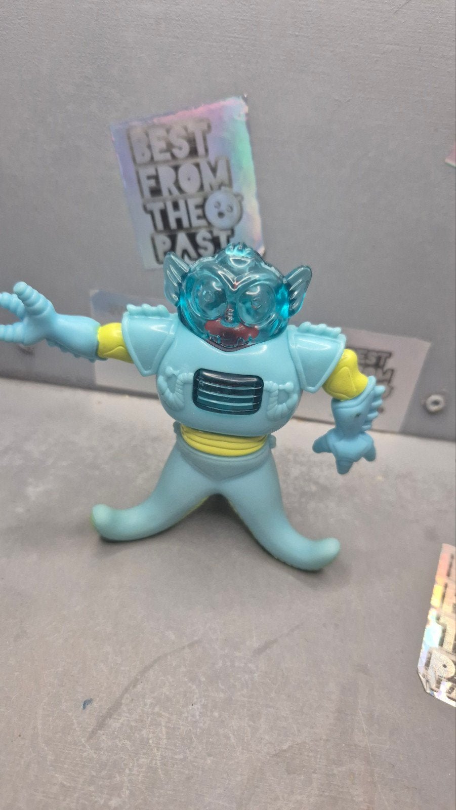 Happy Meal item - Blauw/geel figuur, Ophalen of Verzenden