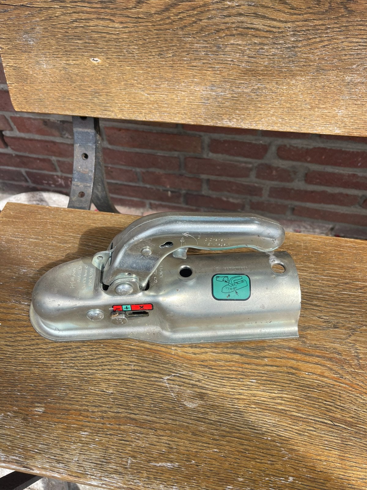 KNOTT aanhangerkoppeling, Ophalen, Nieuw