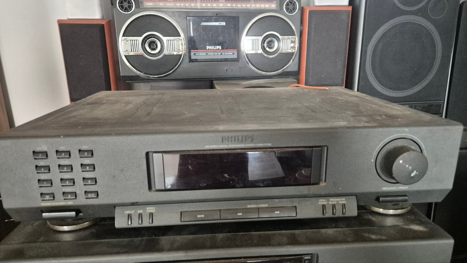 Philips CD-speler - Vintage audio, Info@philips.com, Ophalen of Verzenden, Niet werkend, Philips Consumer Electronics