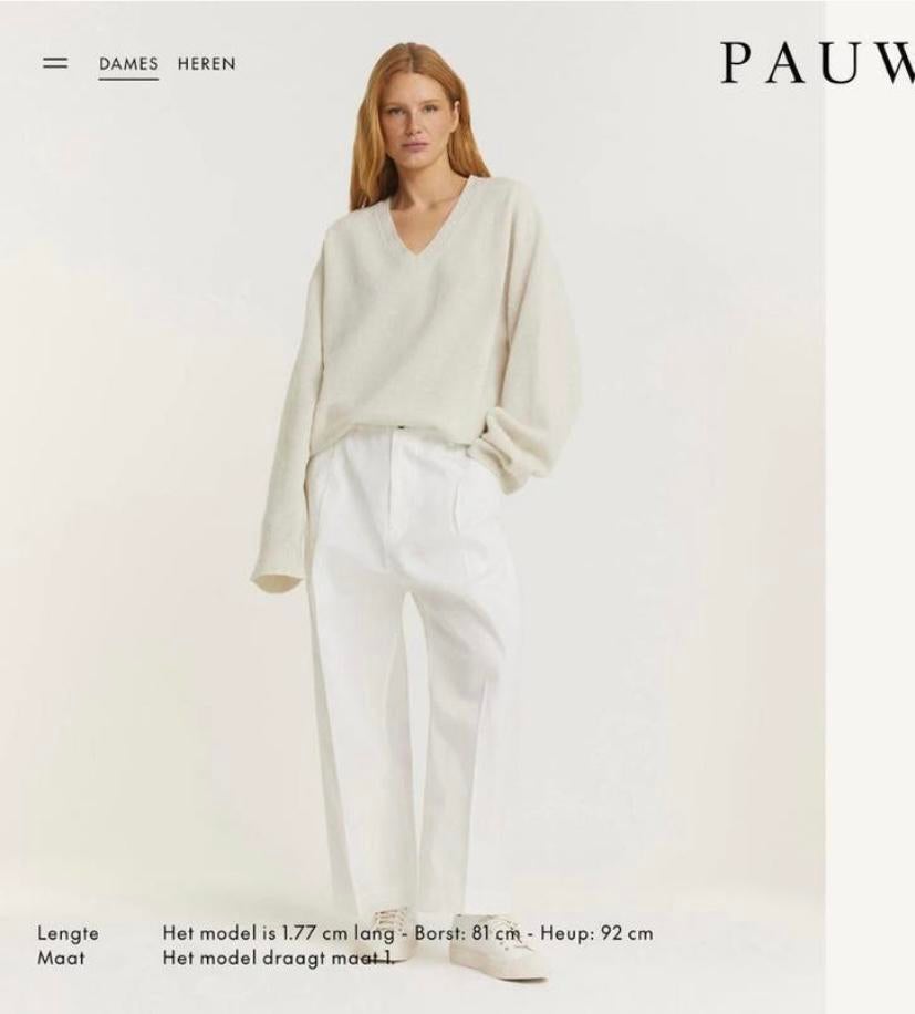 Sofie D’Hoore broek via Pauw maat 1 (36), Kleding | Dames, Ophalen, Overige kleuren, Zo goed als nieuw, Maat 36 (S)