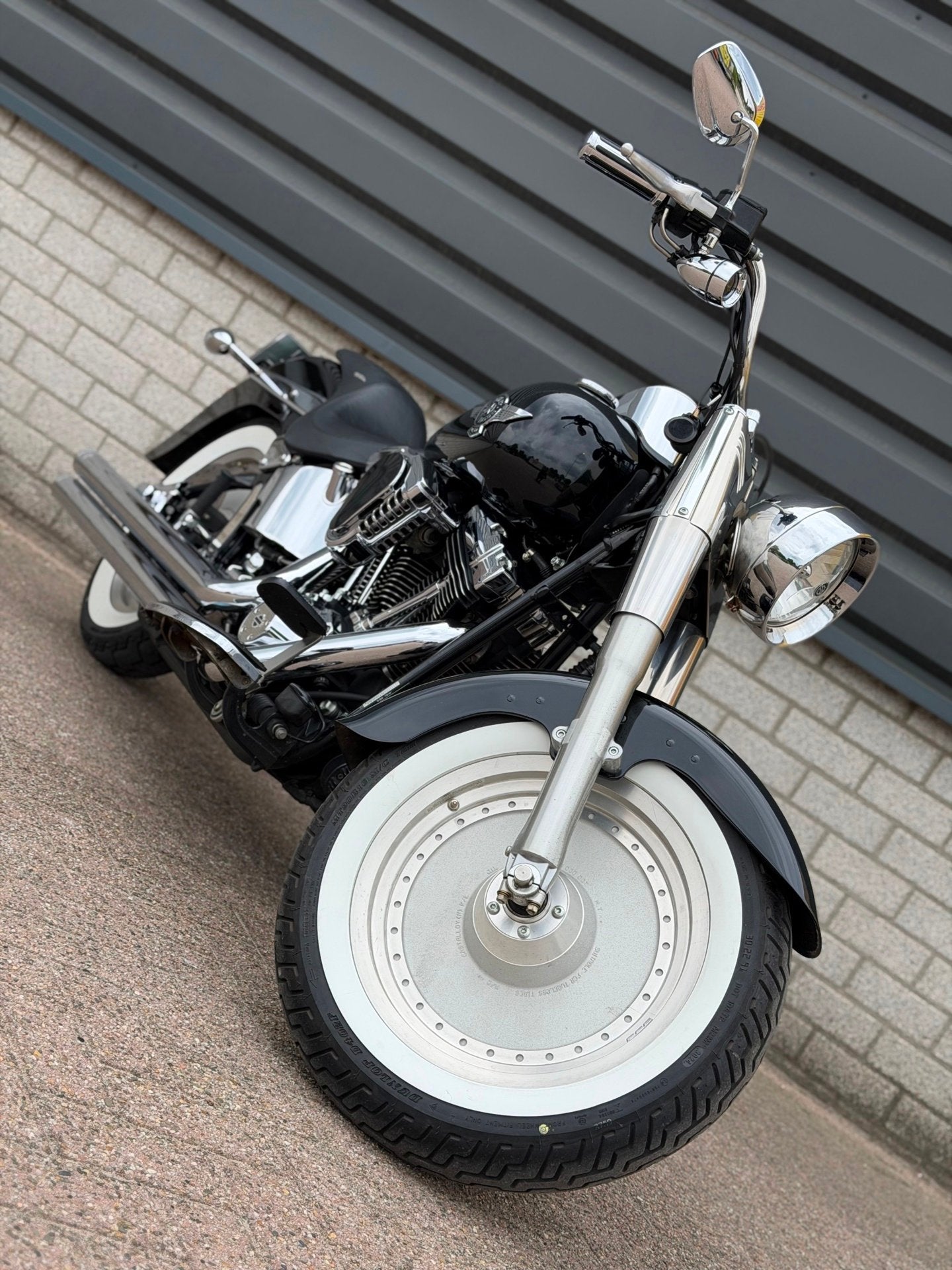 Harley Davidson FLSTFI Softail Fat Boy 88 WHITEWALL TOPSTAAT, Chopper, Bedrijf, 1449 cc, Meer dan 35 kW