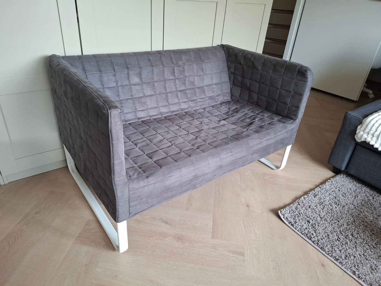Ikea bankje, 150 tot 200 cm, Tweepersoons, 75 tot 100 cm, Zo goed als nieuw
