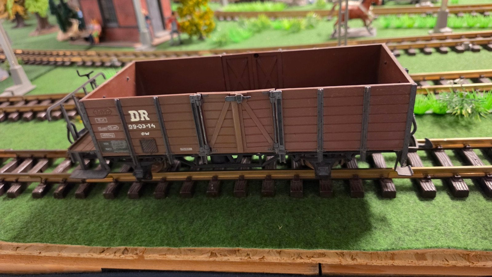 Dr wagon lgb schaal. Ijzeren wielen, Ophalen of Verzenden, Gelijkstroom, Wagon