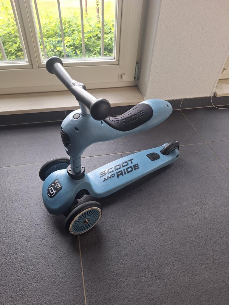 VERKOCHT-Scoot & Ride, Ophalen, Zo goed als nieuw, Gewone step