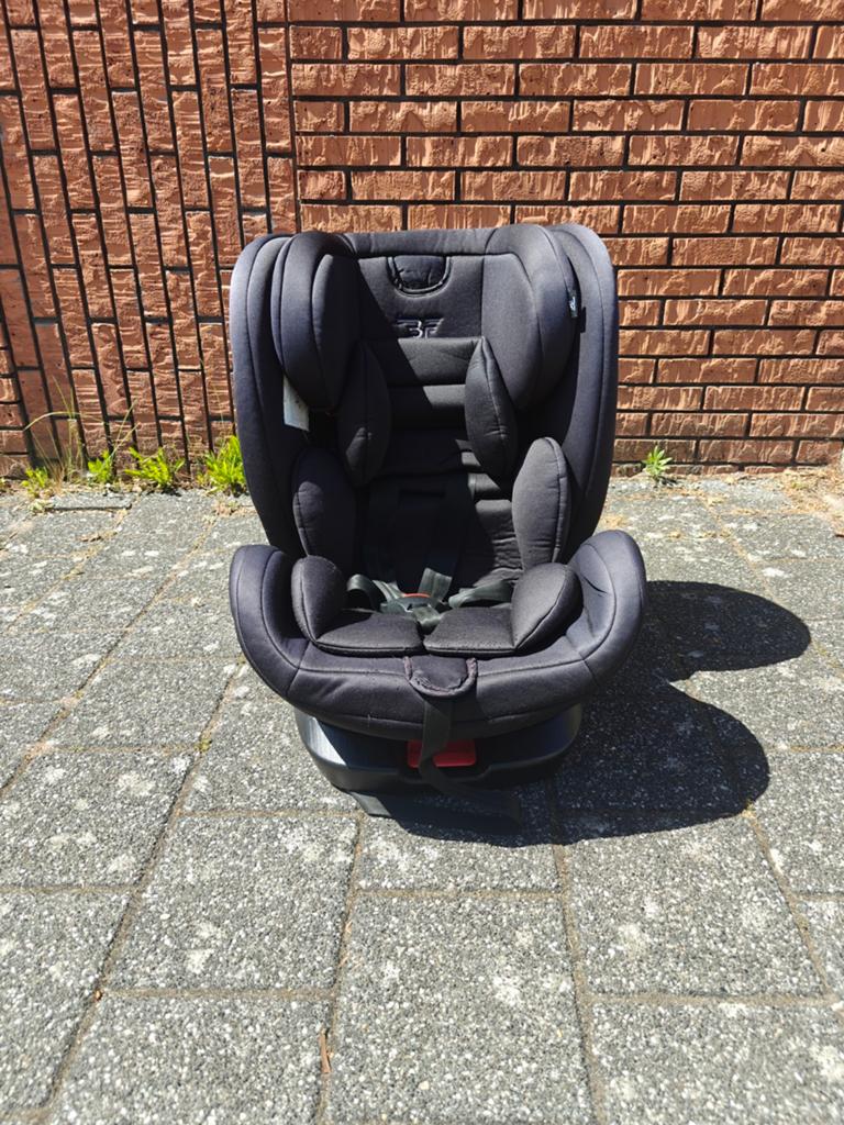 3F Autostoel met Isofix - Zwart, 0-18 kg, Kinderen en Baby's, Autostoeltjes, Gebruikt, 0 t/m 18 kg, Zijbescherming, Isofix