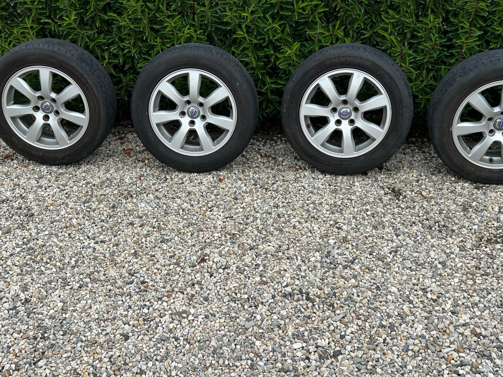 Originele Odin Volvo V70 velgen met Hankook zomerbanden, Auto-onderdelen, Banden en Velgen, Ophalen, 16 inch, Banden en Velgen