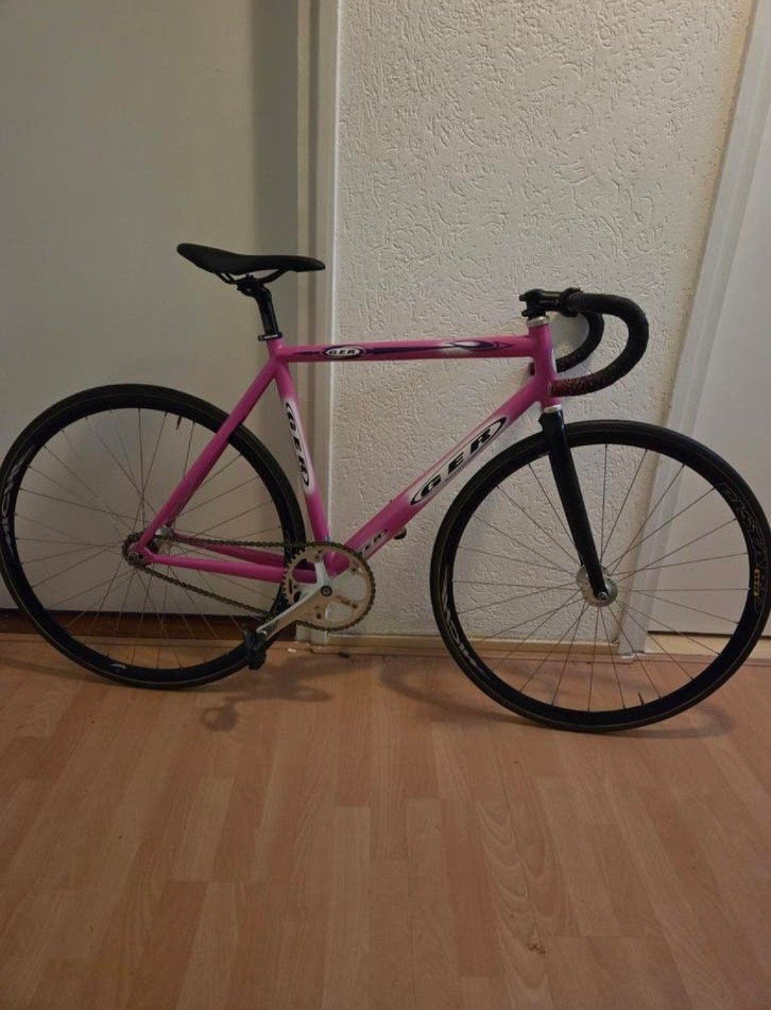 Fixed gear, baanfiets, velodrome, piste, indoor racefiets, Fietsen en Brommers, Fietsen | Racefietsen, Overige merken, Aluminium