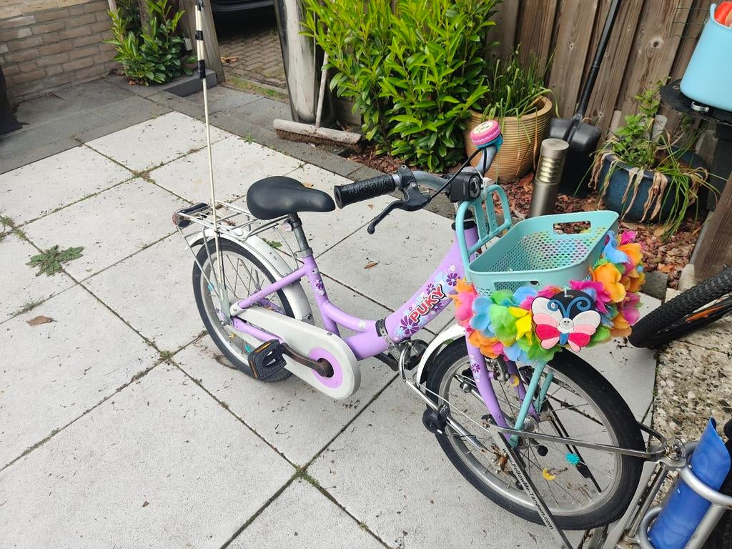 Puky meisjesfiets 18 inch - stevig en compleet, Ophalen of Verzenden, Gebruikt, 18 inch, Puky