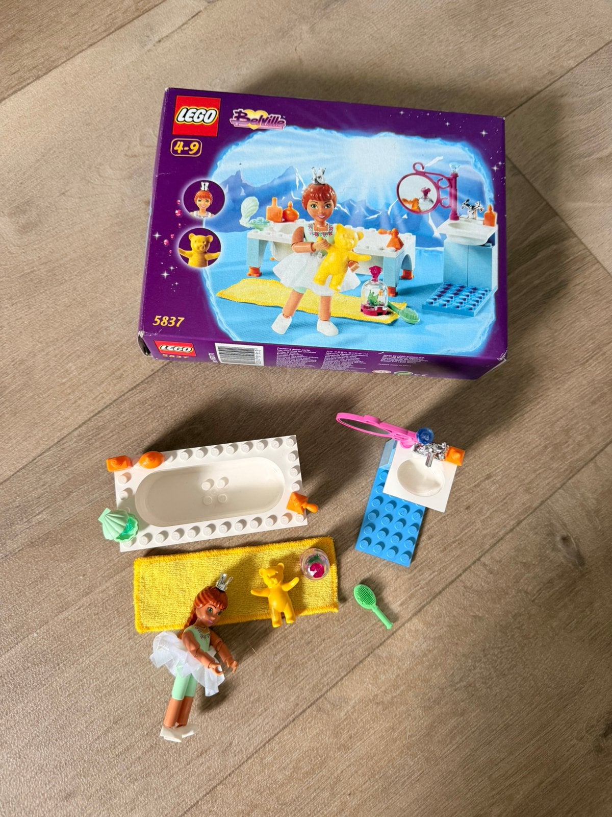 Lego Belville 5837 flora’s bubbling bath COMPLEET, Ophalen of Verzenden, Zo goed als nieuw