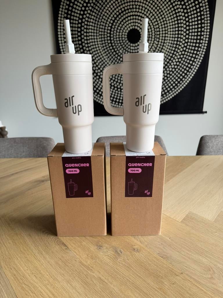 Air up Tumbler Creamy White | 700ml 2 flessen, Verzenden, Gebruikt