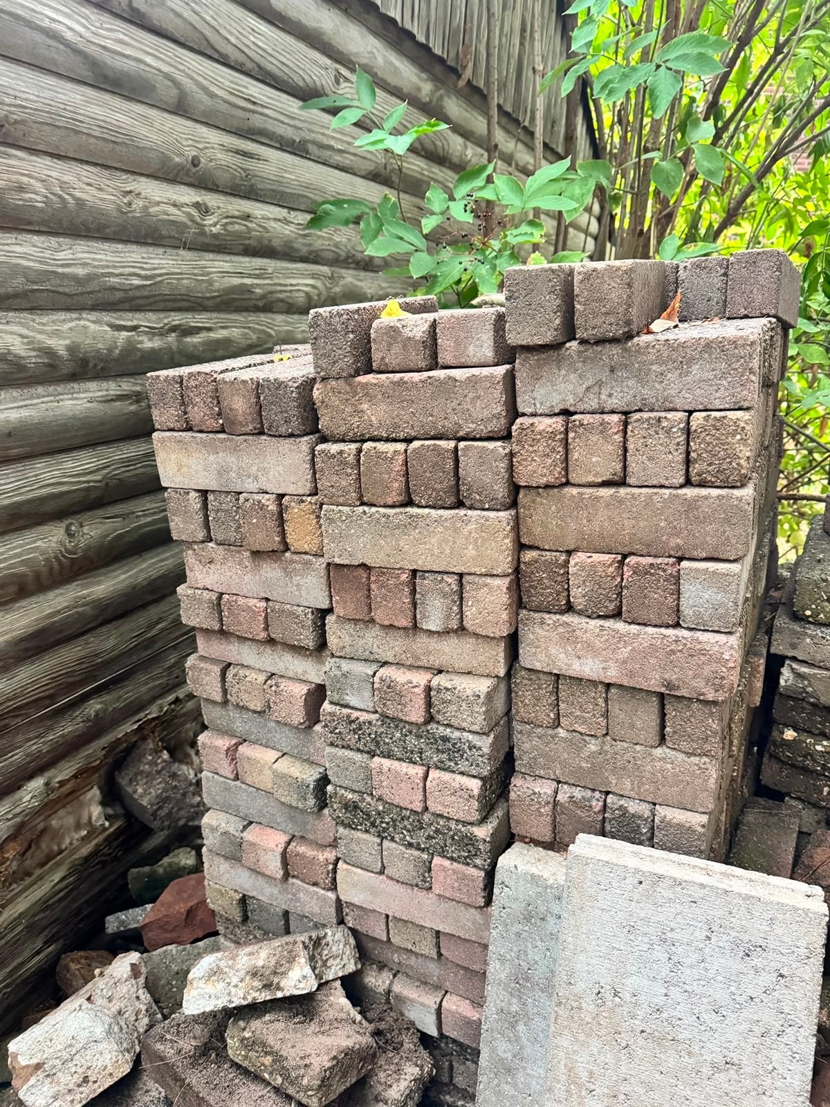 Gratis ophalen: circa 800 gebruikte stenen, Doe-het-zelf en Verbouw, Ophalen, Gebruikt, Bakstenen