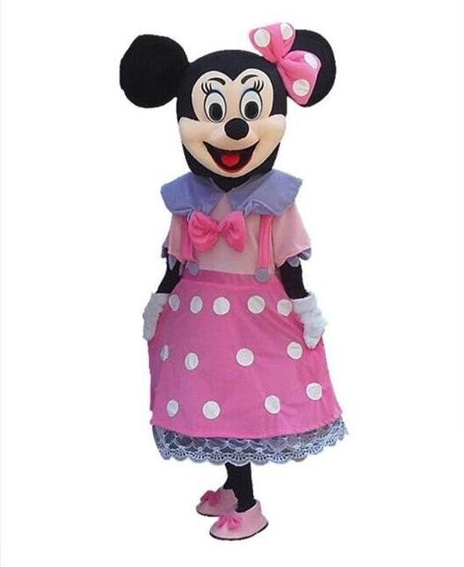 Minnie Mouse roze mascotte te huur, Ophalen, Zo goed als nieuw, Verjaardag